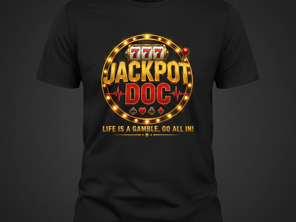 Jackpot Doc Black Tee